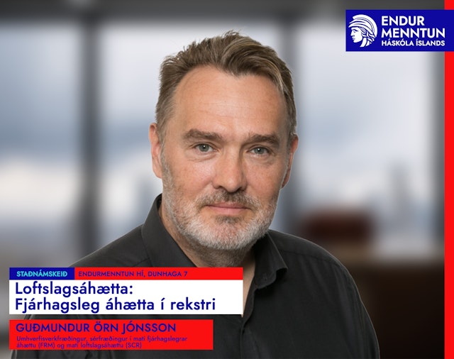 Loftslagsáhætta - fjárhagsleg áhætta í rekstri