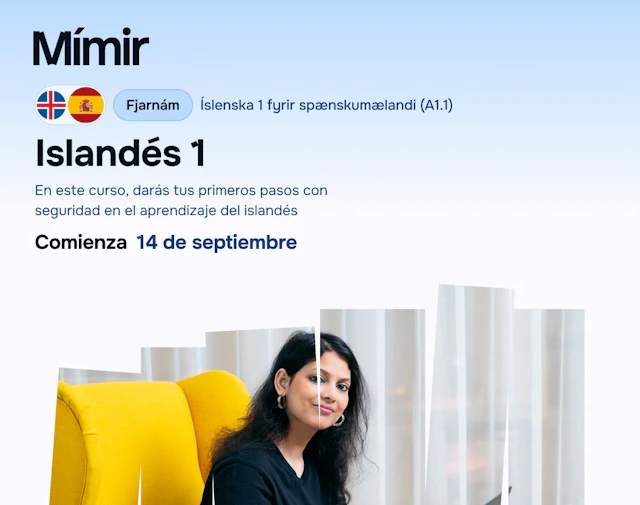 Íselnska 1 fyrir spænskumælandi 