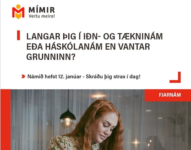 Menntastoðir - Fjarnám