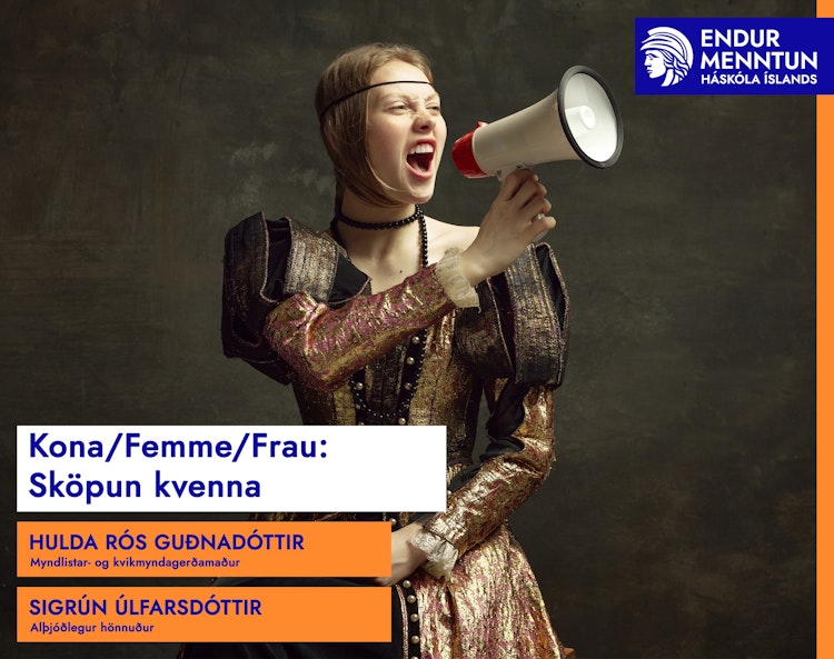 Kona/Femme/Frau - sköpun kvenna