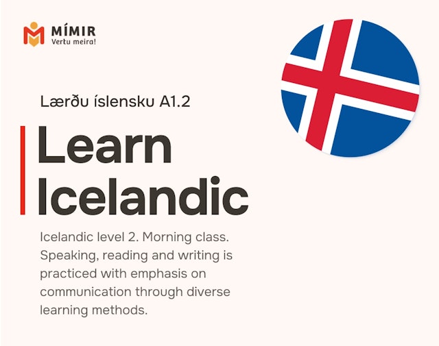 Íslenska 2 | Icelandic 2 