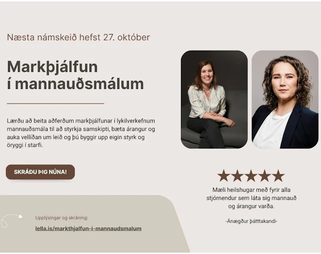 Markþjálfun í mannauðsmálum