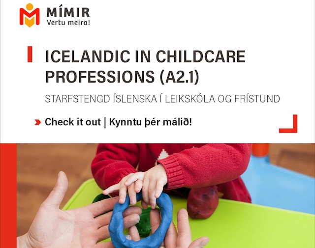 Icelandic in Childcare Professions (A2.1)
