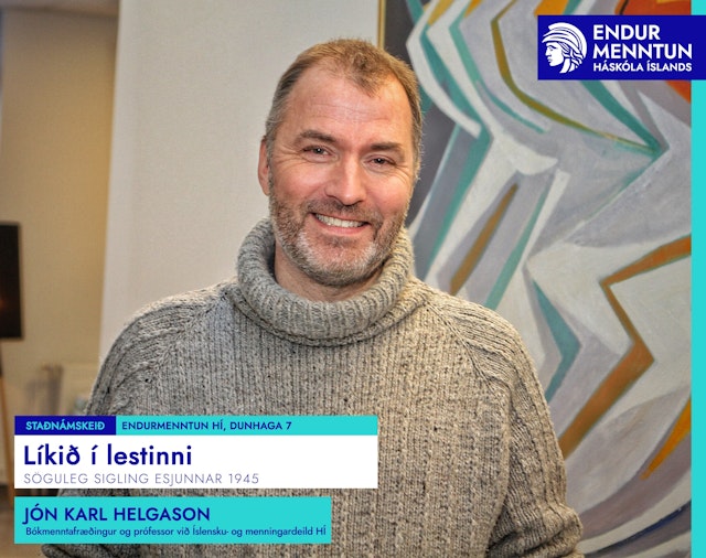 Líkið í lestinni - söguleg sigling Esjunnar 1945