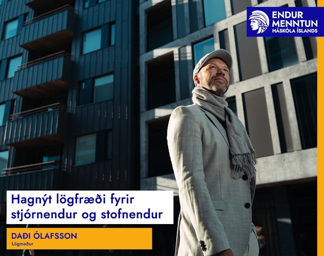 Hagnýt lögfræði fyrir stjórnendur og stofnendur