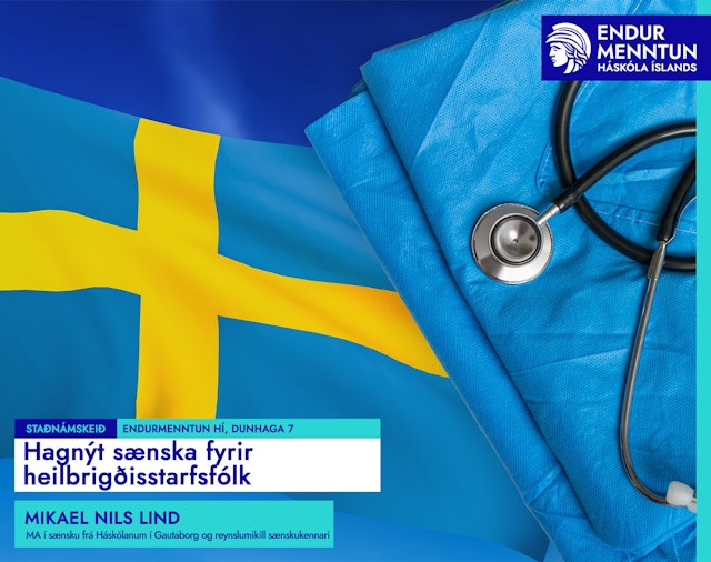 Hagnýt sænska fyrir heilbrigðisstarfsfólk