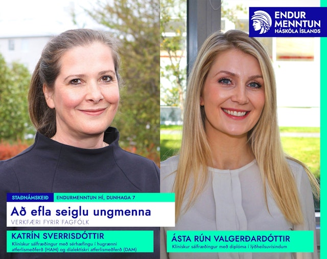 Að efla seiglu ungmenna: Verkfæri fyrir fagfólk