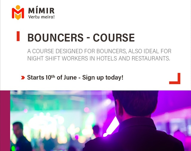 Dyravarðanám á ensku | Doormen/Bouncer course