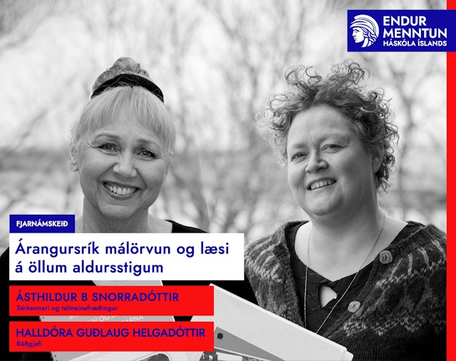 Árangursrík málörvun og læsi á öllum aldursstigum