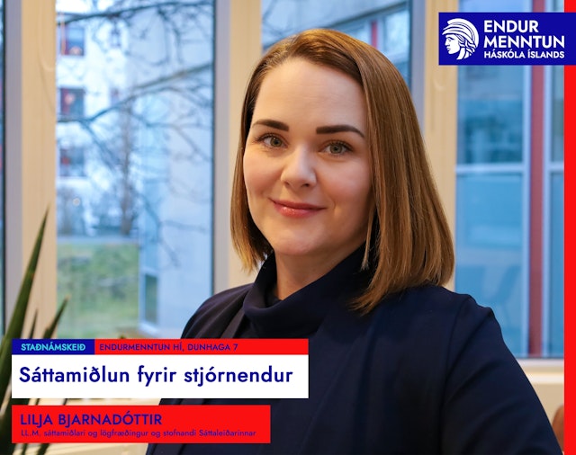 Sáttamiðlun fyrir stjórnendur