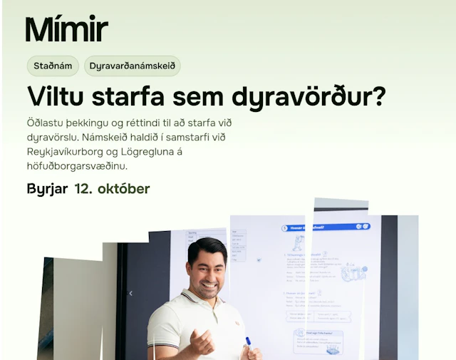 Dyravarðanámskeið 
