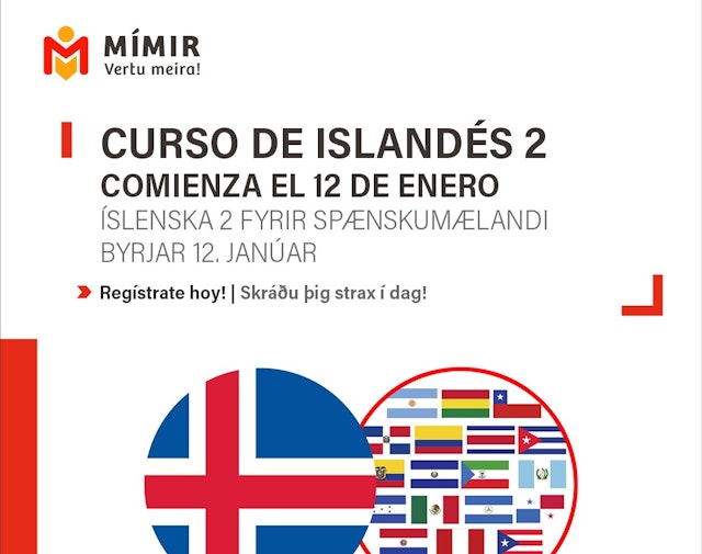 Íslenska 2 fyrir spænskum. | CURSO DE ISLANDÉ 2