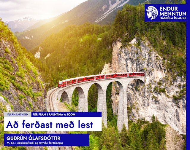 Að ferðast með lest