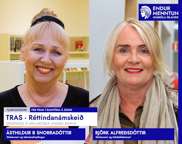 TRAS: Skráning á málþroska (réttindanámskeið)