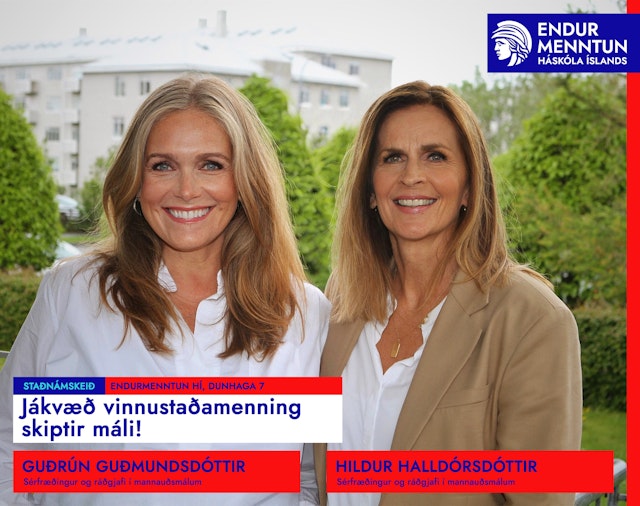 Jákvæð vinnustaðamenning skiptir máli!