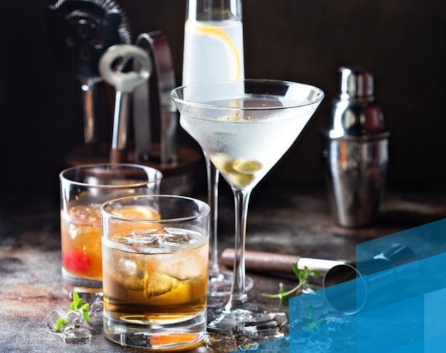 Listin að gera jólakokteil