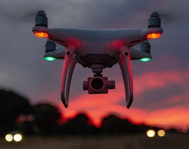 Drónaflug og myndvinnsla