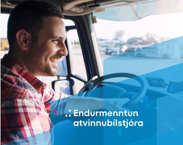 Endurmenntun atvinnubílstjóra