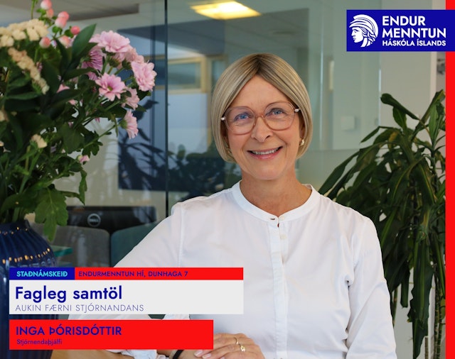 Fagleg samtöl - aukin færni stjórnandans