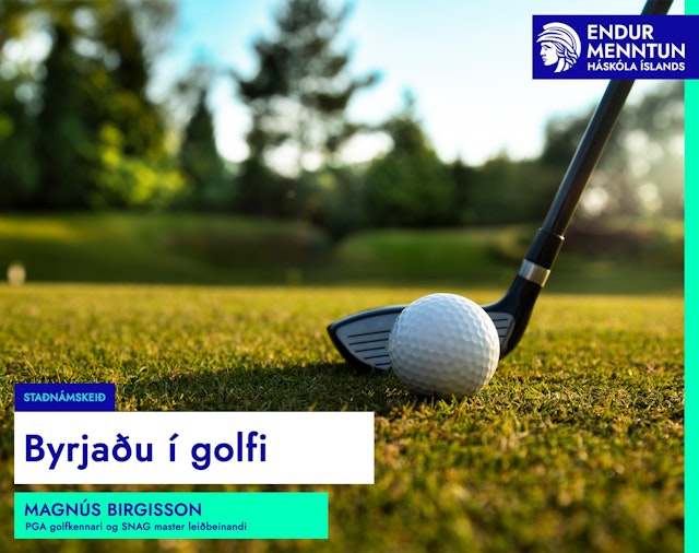 Byrjaðu í golfi