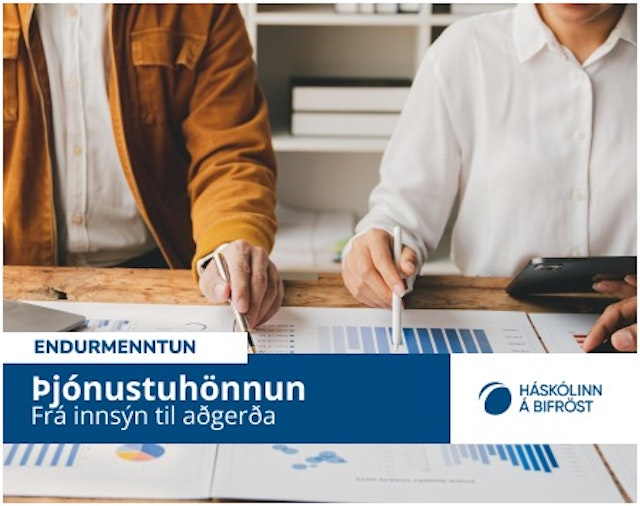 Þjónustuhönnun: Frá innsýn til aðgerða