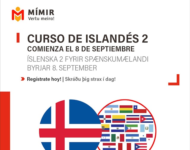 Íslenska 2 fyrir spænskum. | CURSO DE ISLANDÉ 2