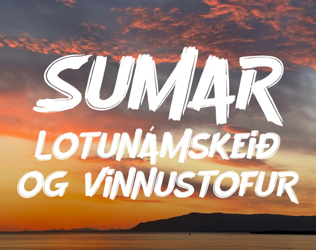 Sumarfrönskunámskeið (öll stig í boði) 