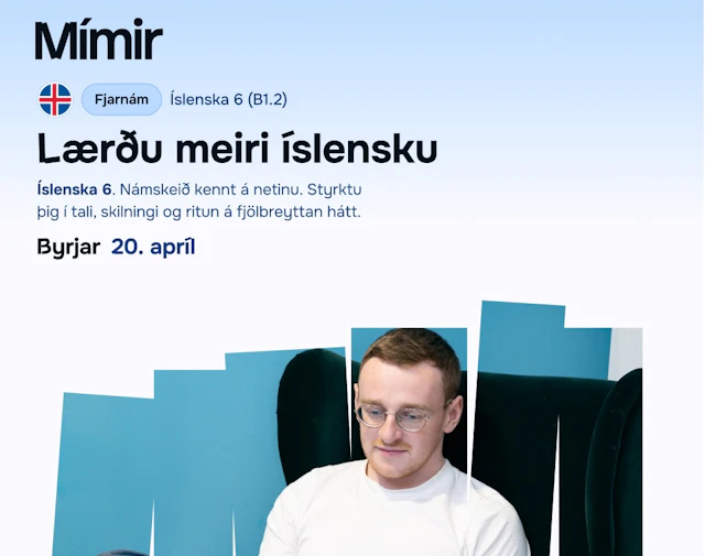 Íslenska 6 fjarnám | Icelandic 6 online