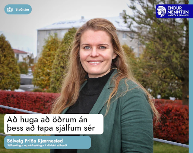Að huga að öðrum án þess að tapa sjálf­um sér