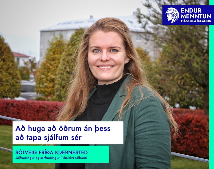 Að huga að öðrum án þess að tapa sjálfum sér