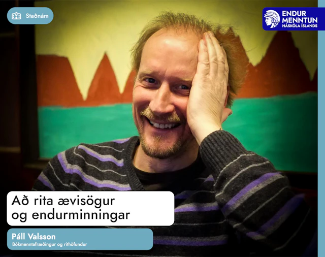 Að rita ævi­sög­ur og end­ur­minn­ing­ar