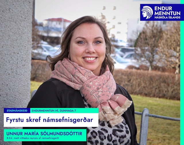 Fyrstu skref námsefnisgerðar