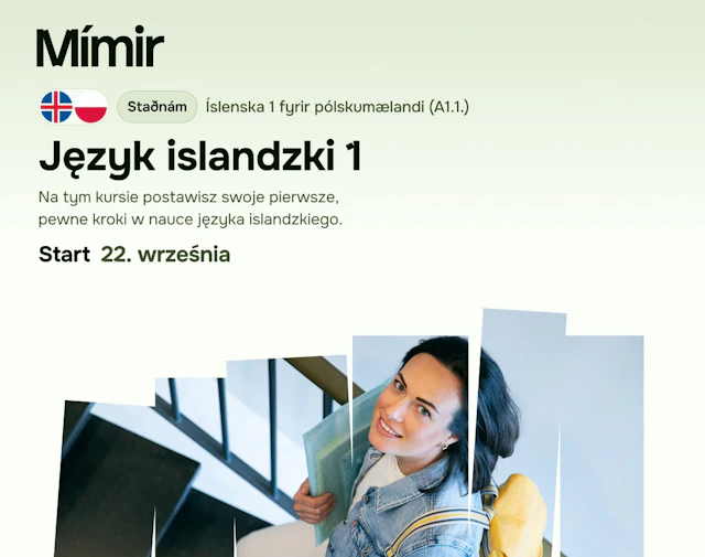 Íslenska 1 fyrir pólskumælandi | Islandzki 1 A1.1