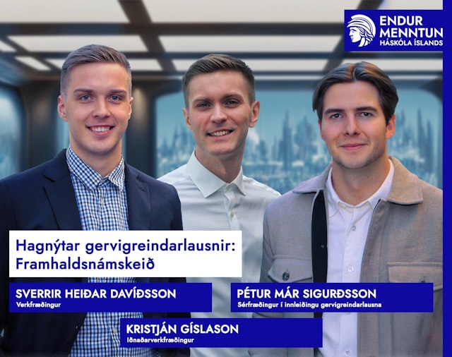 Hagnýtar gervigreindarlausnir - framhaldsnámskeið