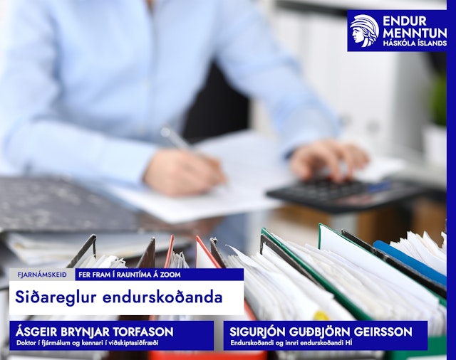 Siðareglur endurskoðanda