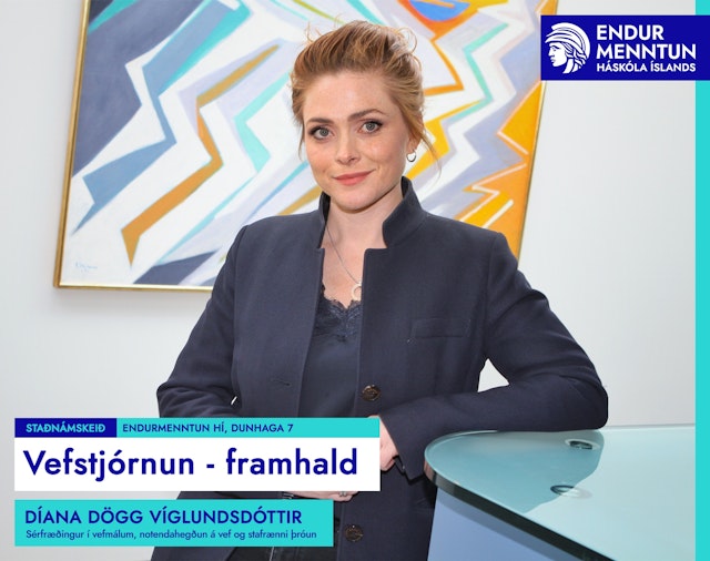 Vefstjórnun - framhald