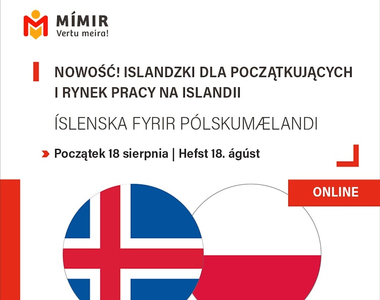 Islandzki dla początkujących i rynek pracy 