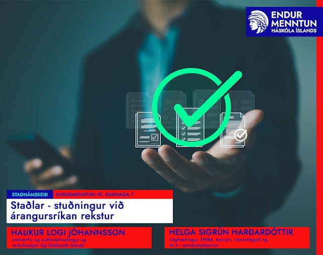 Staðlar - stuðningur við árangursríkan rekstur