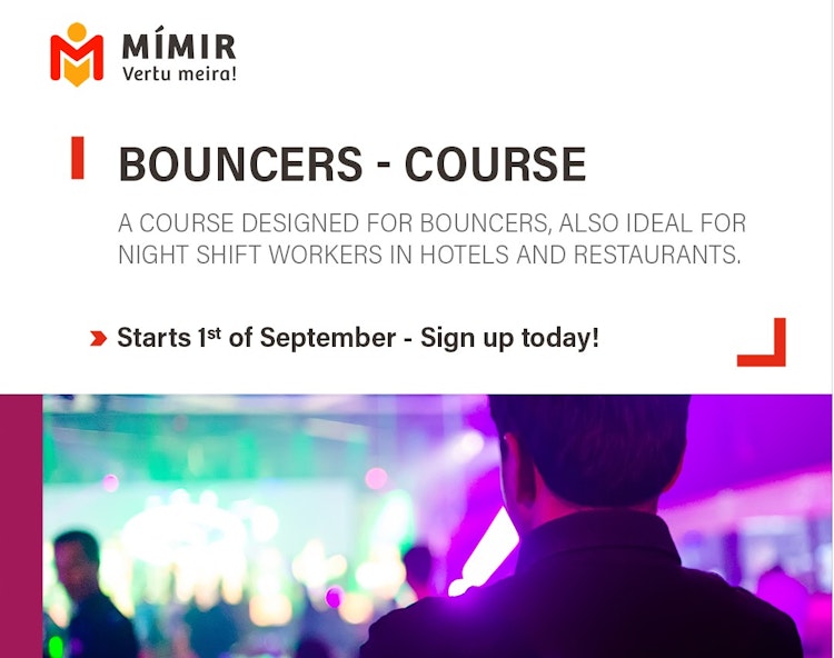 Dyravarðanám á ensku | Doormen/Bouncer course