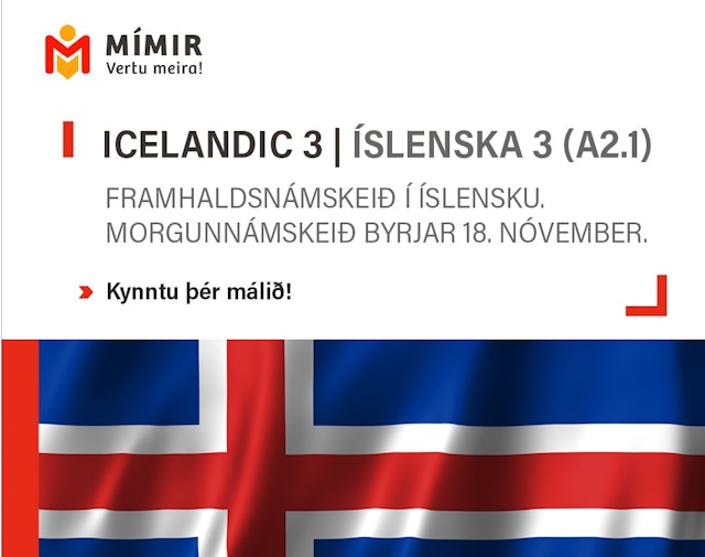 Íslenska 3 | Icelandic 3