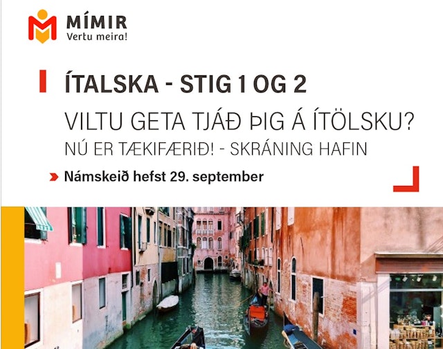 Ítalska stig 1 og 2