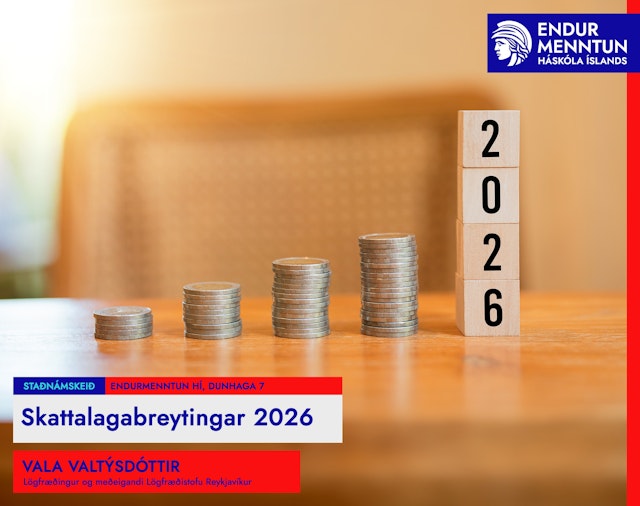 Skattalagabreytingar 2026