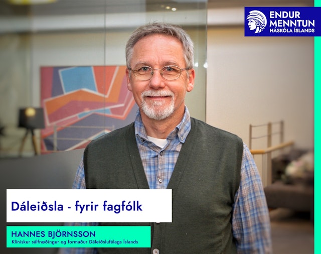 Dáleiðsla – fyrir fagfólk