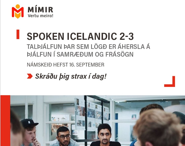 Íslenska talþjálfun 2-3 | Spoken Icelandic 2-3