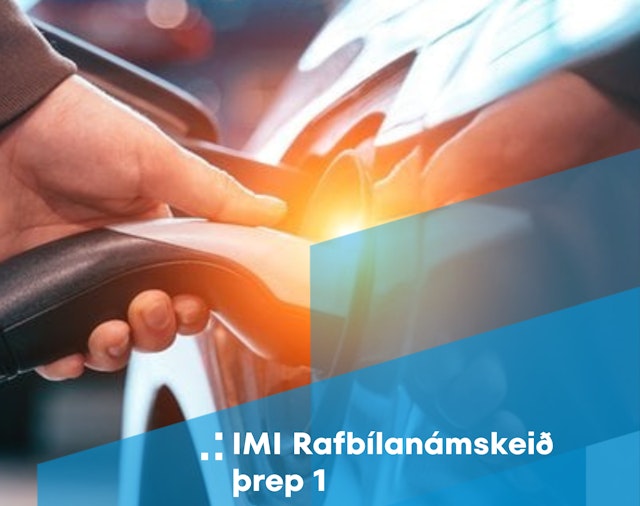 IMI rafbílanámskeið á þrepi 1 - almenn umgengni 