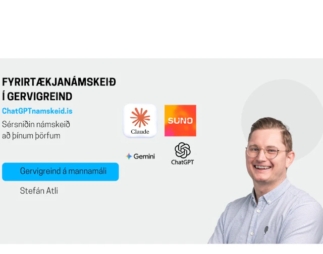 Fyrirtækjanámskeið í Gervigreind