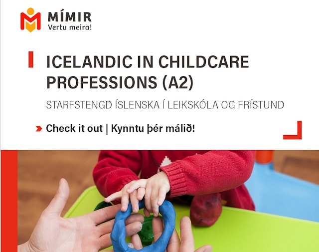 Starfstengd íslenska | Icelandic in childcare prof