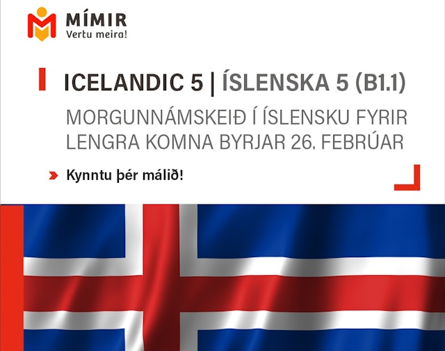 Icelandic 5 | Íslenska 5 (B1.1)