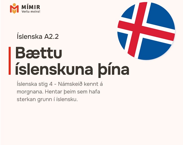 Íslenska 4 | Icelandic 4