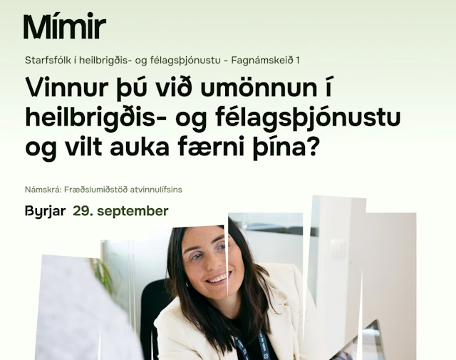 Fagnámskeið 1 í heilbrigðis- og félagsþjónustu 